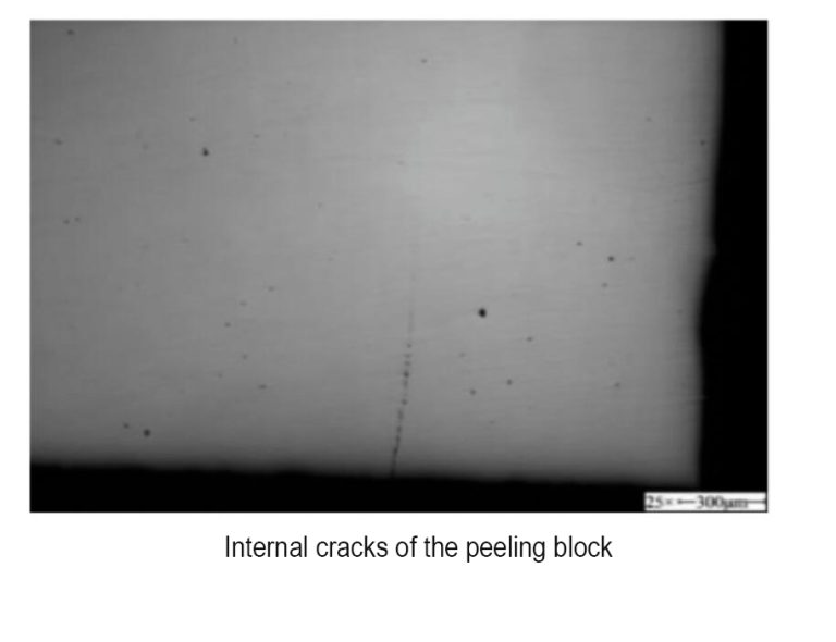 Analysis of Cold Rolling Work Roll Surface Peeling Causes